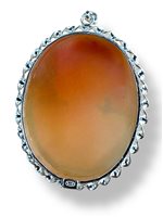 Anhänger Mandile 1922 Dame Cammei  in Silber Conchiglia 2MCICM195.2 - 2MCICM195.2